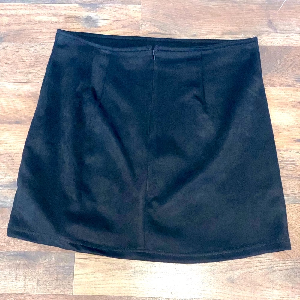 Shein Women's Black Mini Skirt Sz L